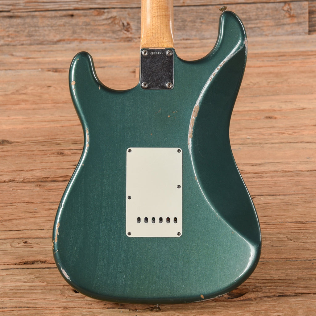 Fender Custom Shop Stratocaster Sherwood Green Metallic 2015 - View 3 | MusicMarket