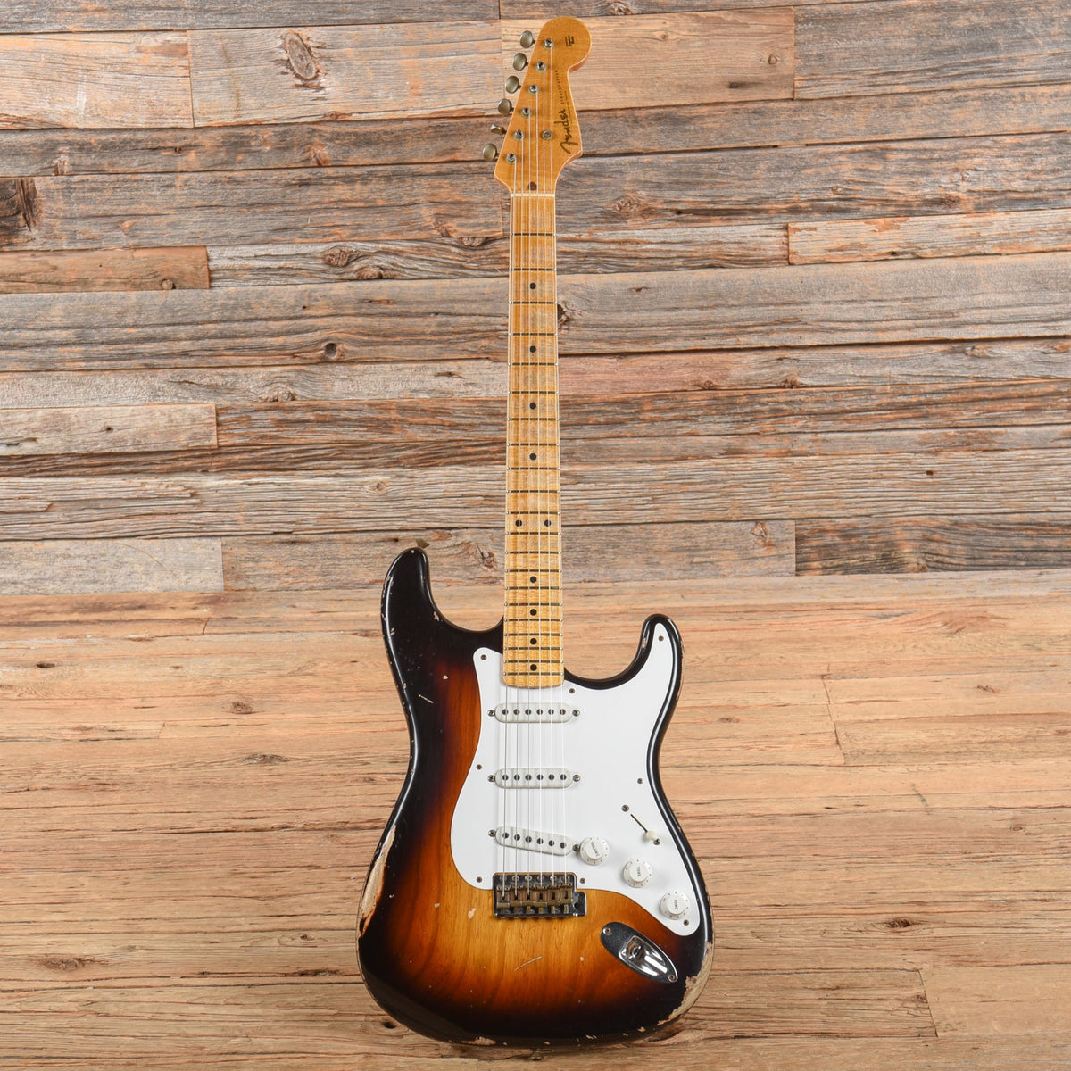 Fender Custom Shop Todd Krause Masterbuilt '54 Stratocaster Relic Sunburst 2014 - View 4 | MusicMarket