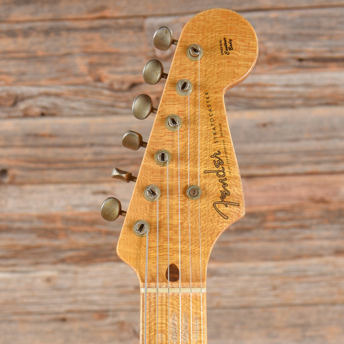 Fender Custom Shop Todd Krause Masterbuilt '54 Stratocaster Relic Sunburst 2014 - View 6 | MusicMarket