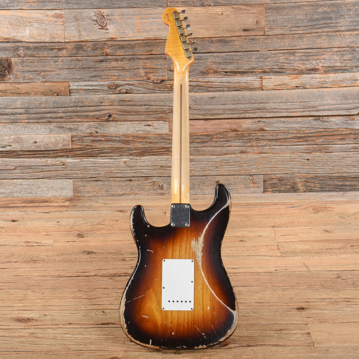 Fender Custom Shop Todd Krause Masterbuilt '54 Stratocaster Relic Sunburst 2014 - View 5 | MusicMarket
