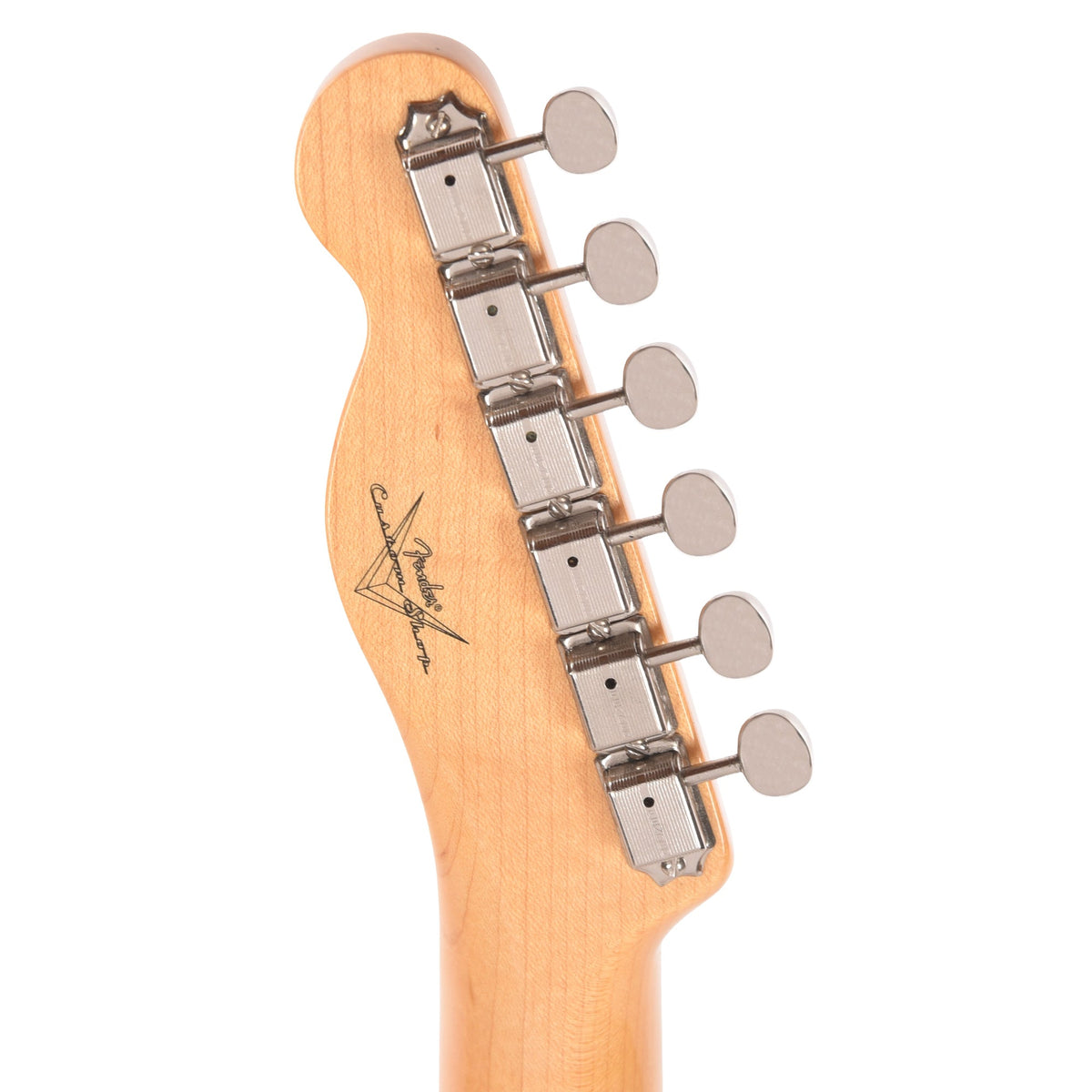 Fender Custom Shop Vintage Custom 1950 Pine Esquire Time Capsule Aged White Blonde - View 7 | MusicMarket