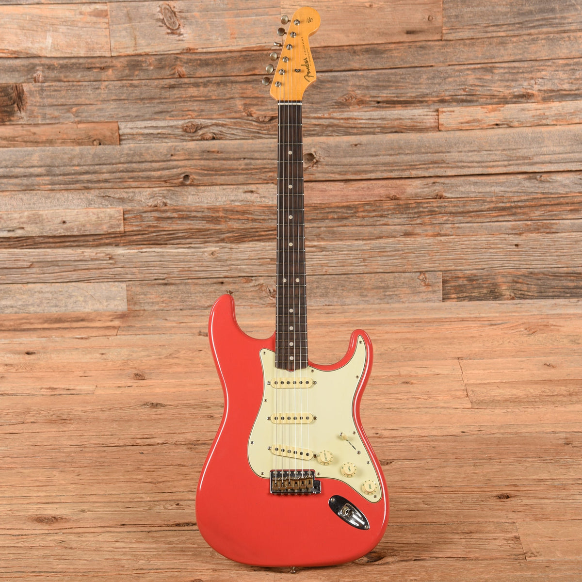 Fender Custom Shop "Wilcutt" '62 Stratocaster Journeyman Relic Fiesta Red 2023 - View 4 | MusicMarket