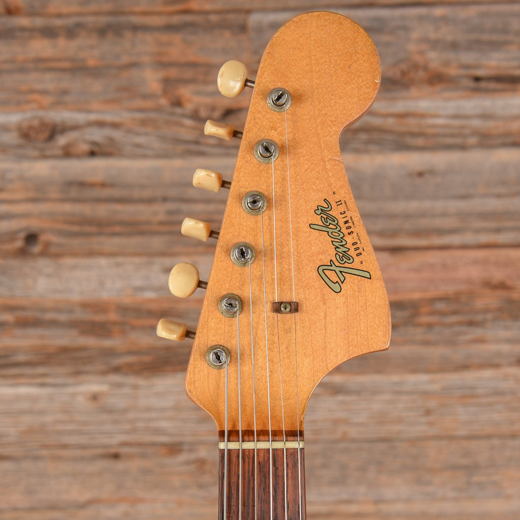 Fender Duo-Sonic II Sonic Blue Refin 1965 - View 6 | MusicMarket