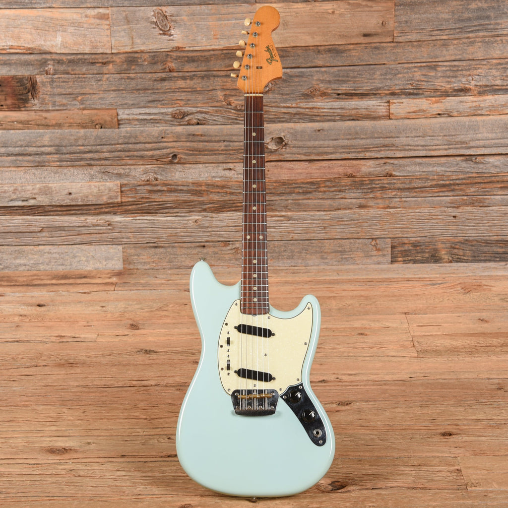 Fender Duo-Sonic II Sonic Blue Refin 1965 - View 4 | MusicMarket