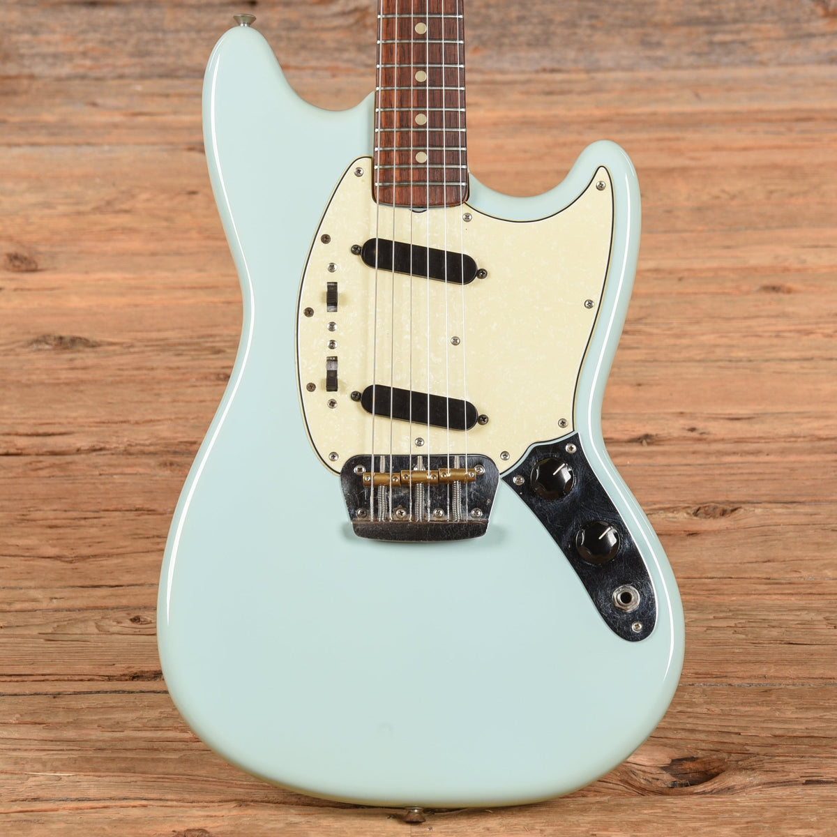 Fender Duo-Sonic II Sonic Blue Refin 1965 - MusicMarket