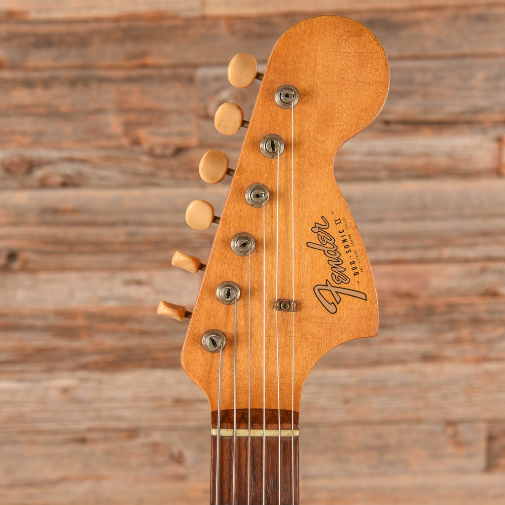 Fender Duosonic II Blonde 1966 - View 6 | MusicMarket