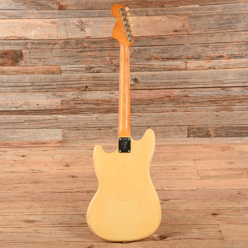 Fender Duosonic II Blonde 1966 - View 5 | MusicMarket