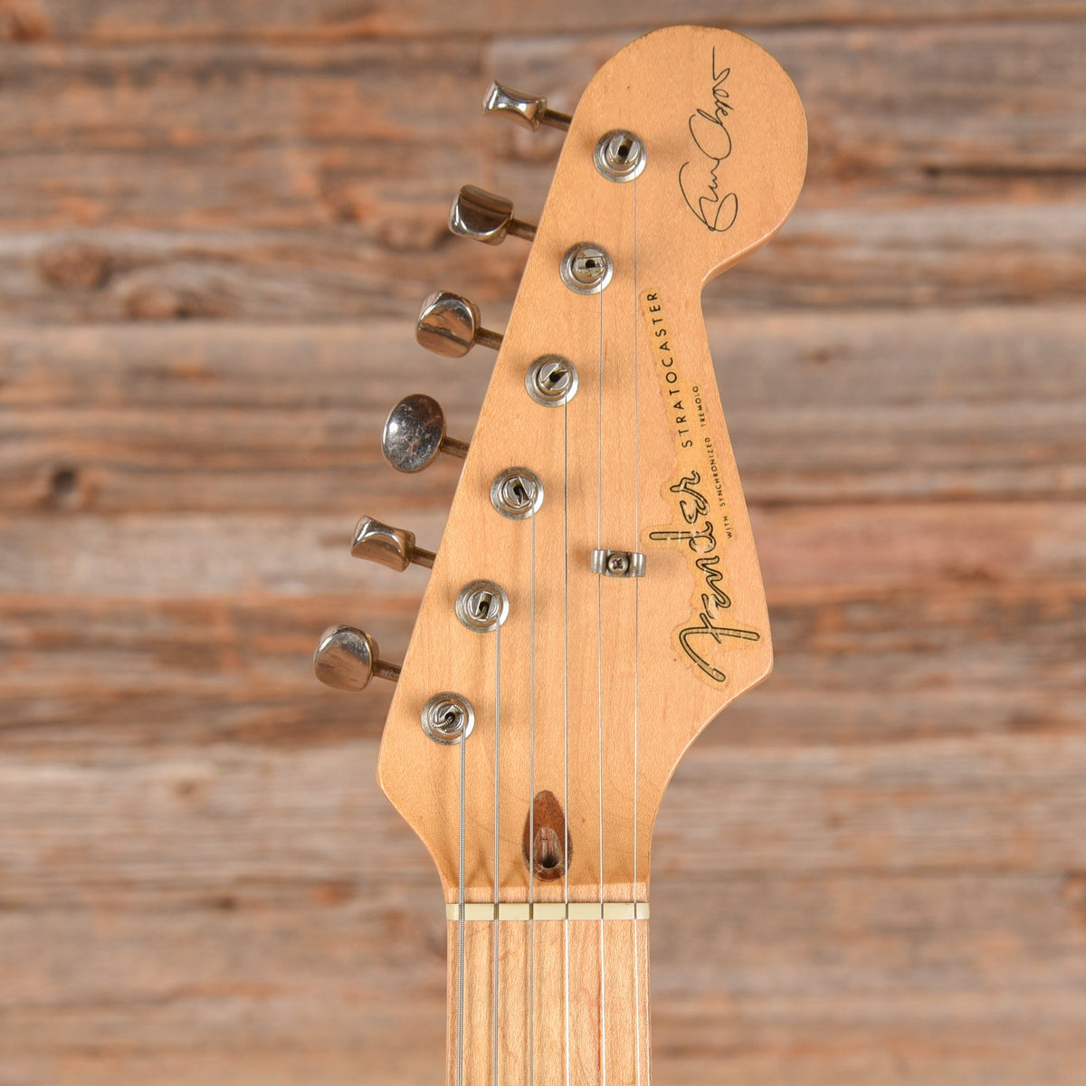 Fender Eric Clapton Artist Series Stratocaster Torino Red 1988 - View 6 | MusicMarket