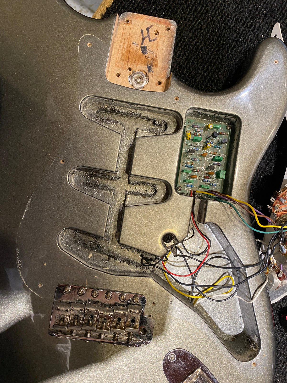 Fender Eric Clapton Artist Series Stratocaster Pewter 1989 - View 13 | MusicMarket