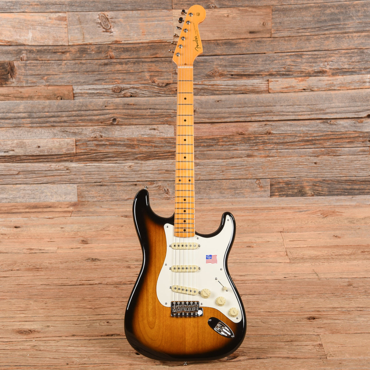 Fender Eric Johnson Stratocaster Sunburst 2023 - View 4 | MusicMarket