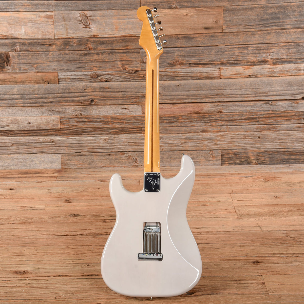 Fender Eric Johnson Stratocaster White Blonde 2023 - View 5 | MusicMarket