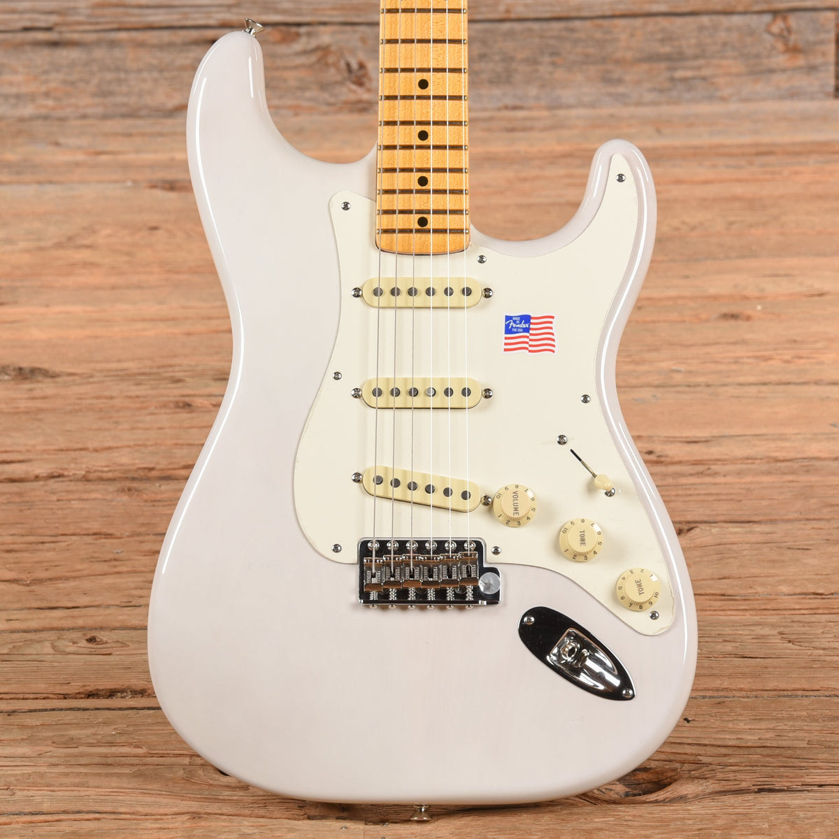 Fender Eric Johnson Stratocaster White Blonde 2023 - MusicMarket