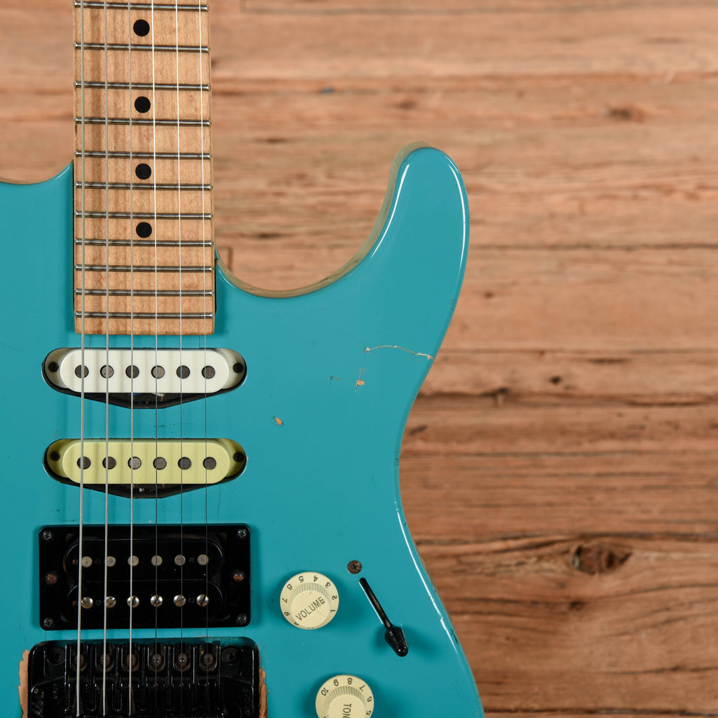 Fender HM Strat Blue 1989 - View 10 | MusicMarket