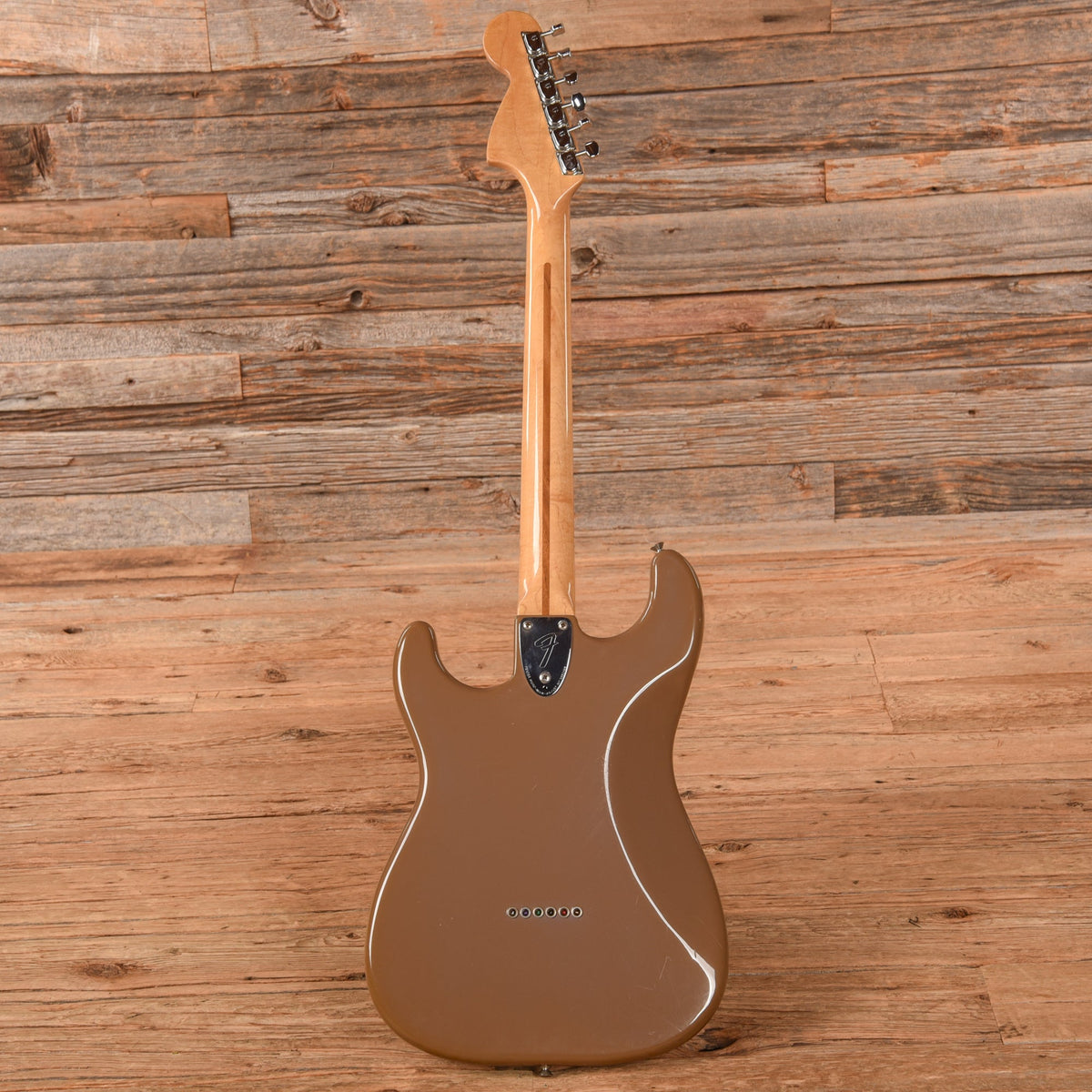 Fender International Series Stratocaster Hardtail Sahara Toupe 1981 - View 5 | MusicMarket