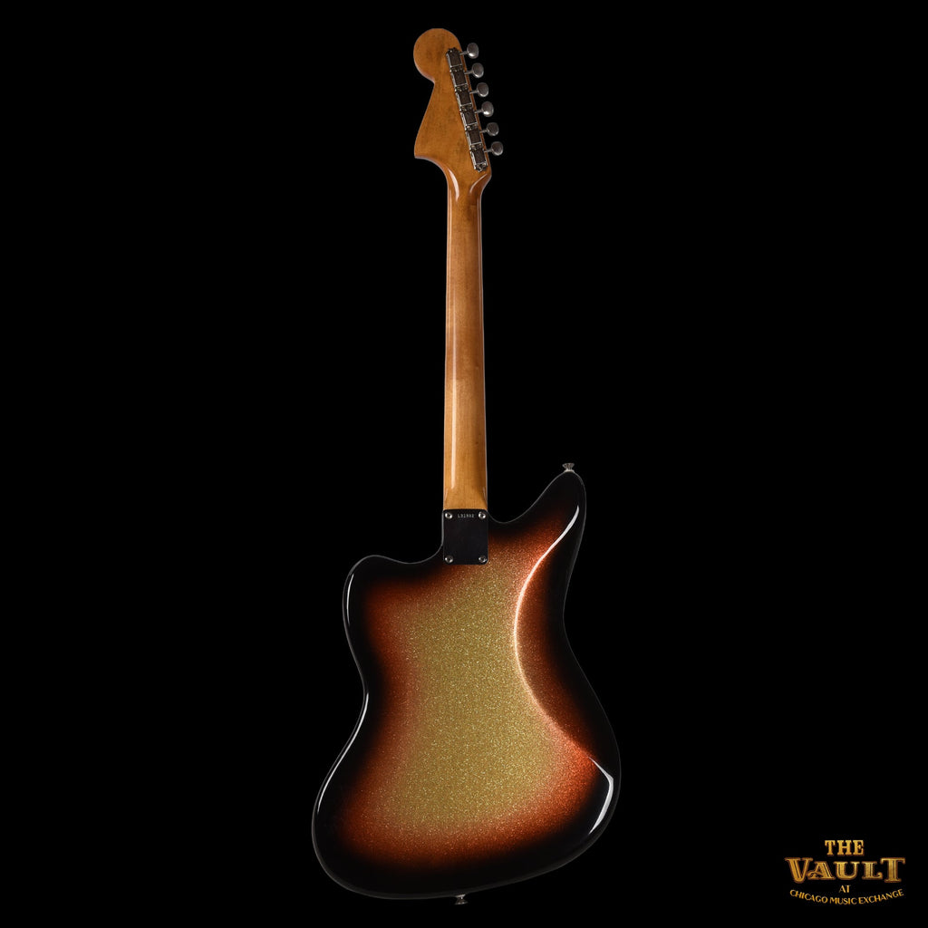 Fender Jaguar Golden Sunburst Metallic Refin 1964 - View 5 | MusicMarket