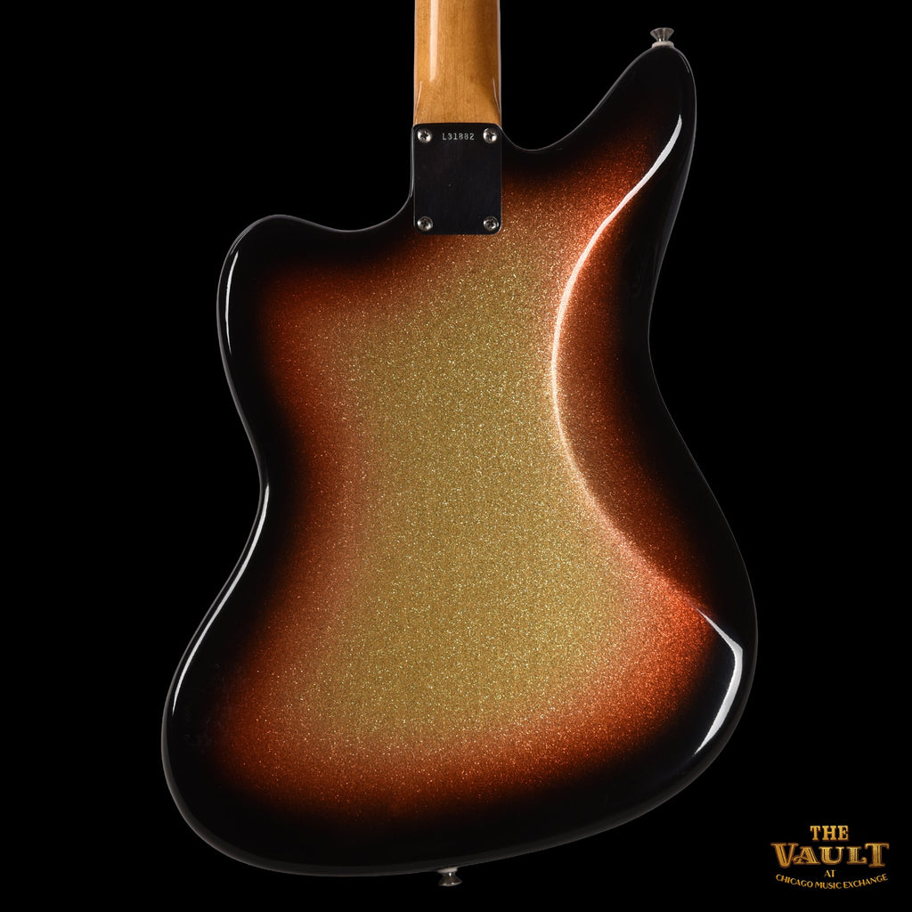 Fender Jaguar Golden Sunburst Metallic Refin 1964 - View 3 | MusicMarket