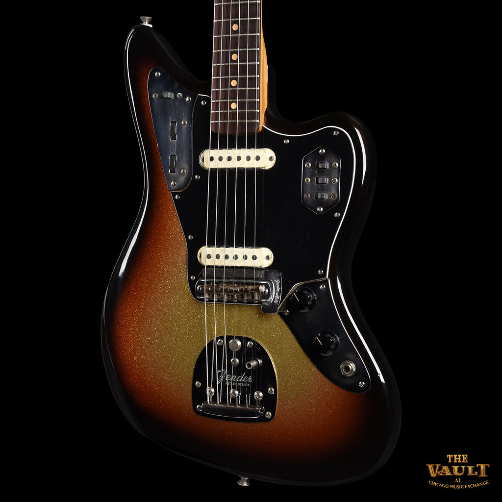 Fender Jaguar Golden Sunburst Metallic Refin 1964 - View 2 | MusicMarket