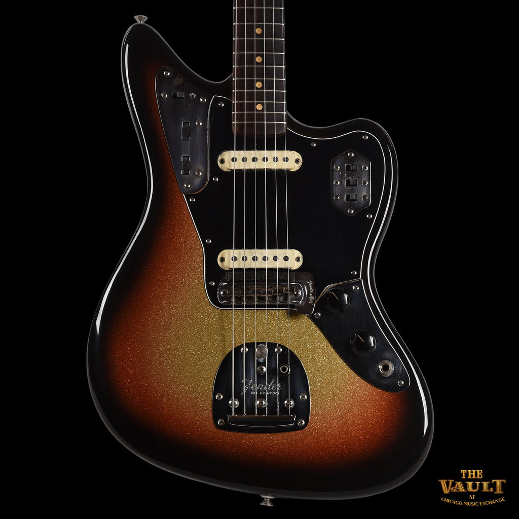 Fender Jaguar Golden Sunburst Metallic Refin 1964 - MusicMarket