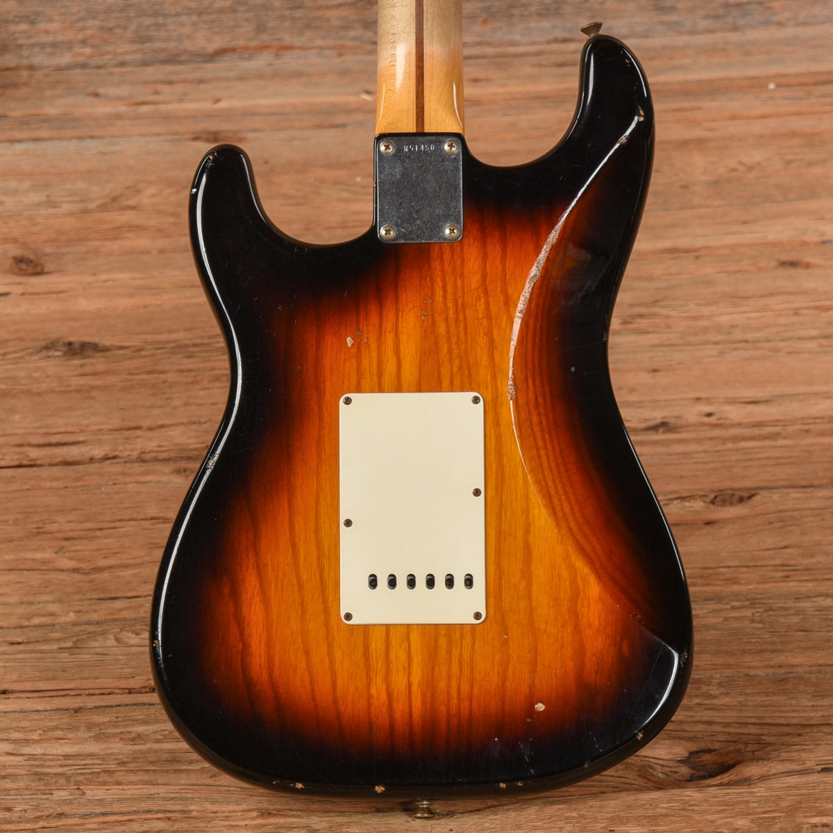 Fender Jason Smith Masterbuilt '57 Relic Strat w/ Hand Wound Abby Ybarra Pickups Sunburst 2010 - View 3 | MusicMarket
