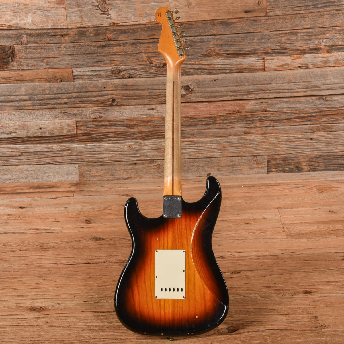 Fender Jason Smith Masterbuilt '57 Relic Strat w/ Hand Wound Abby Ybarra Pickups Sunburst 2010 - View 5 | MusicMarket