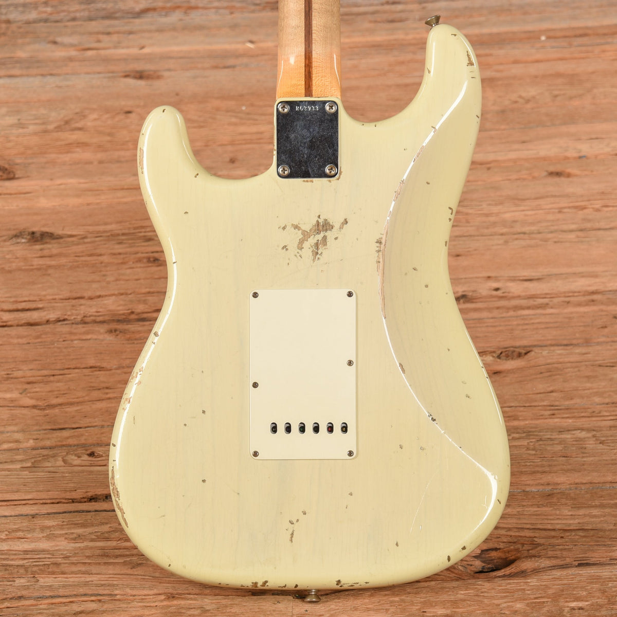 Fender Jason Smith Masterbuilt '61 Relic Stratocaster Vintage Blonde 2012 - View 3 | MusicMarket