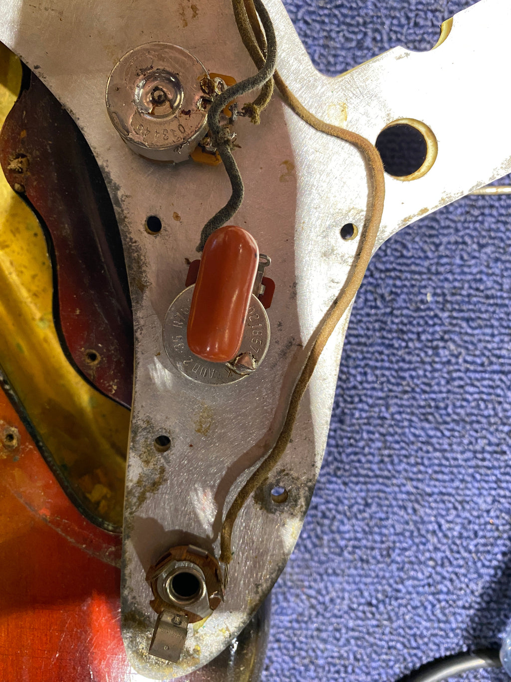 Fender Jazzmaster 1960 Body w/1967 Neck Sunburst 1967 - View 15 | MusicMarket