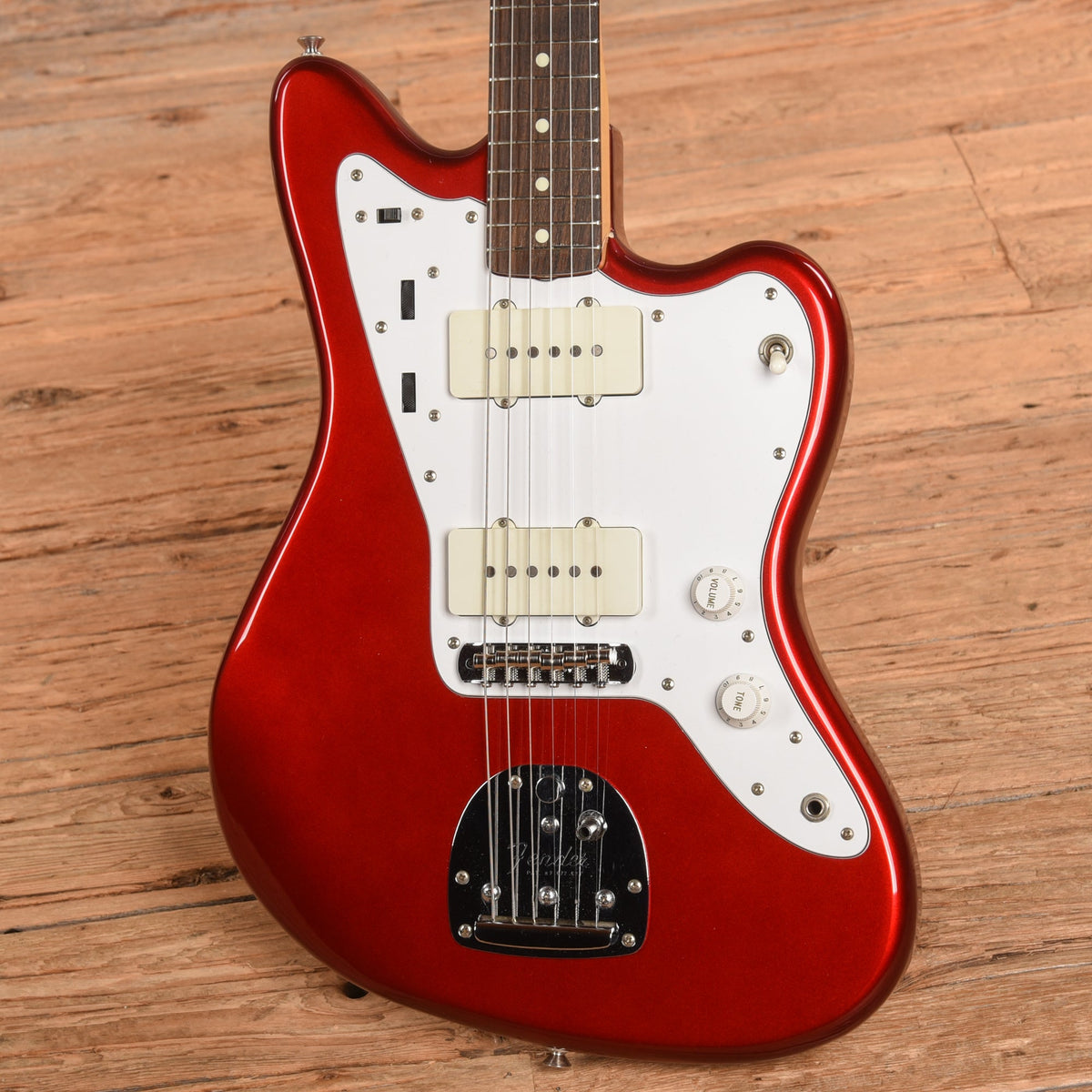 Fender JM-66 Jazzmaster Candy Apple Red 1985 - View 2 | MusicMarket