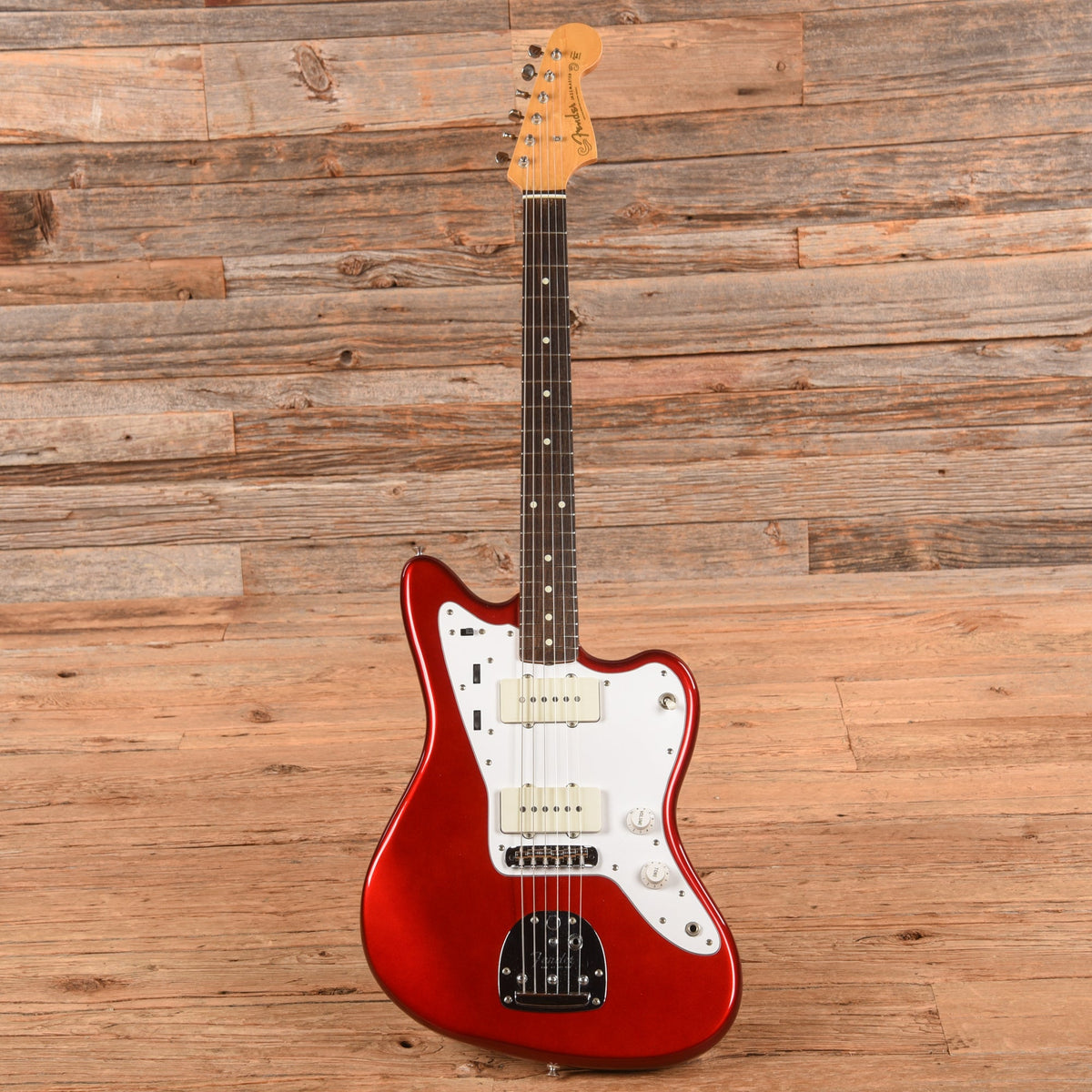Fender JM-66 Jazzmaster Candy Apple Red 1985 - View 4 | MusicMarket
