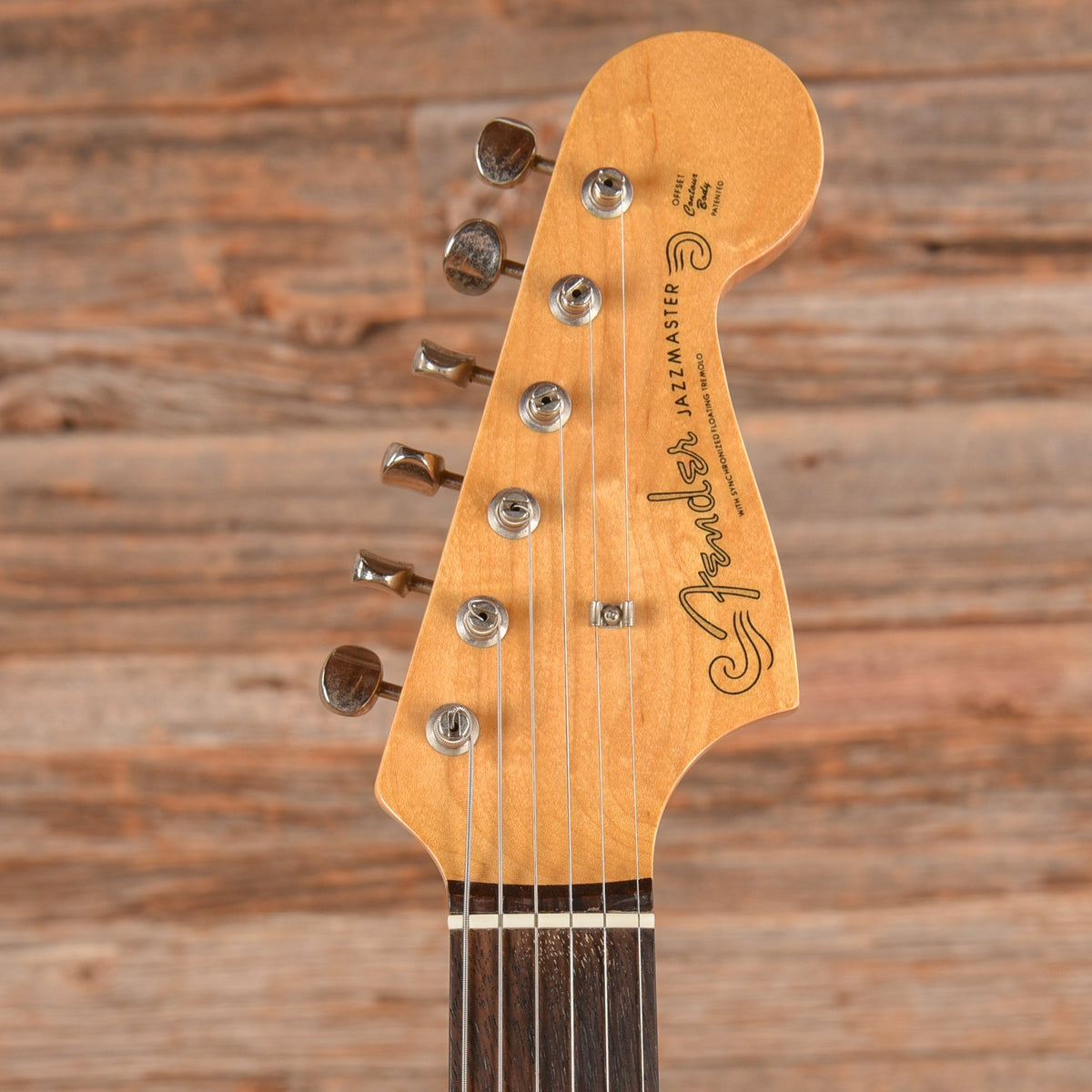 Fender JM-66 Jazzmaster Candy Apple Red 1985 - View 6 | MusicMarket