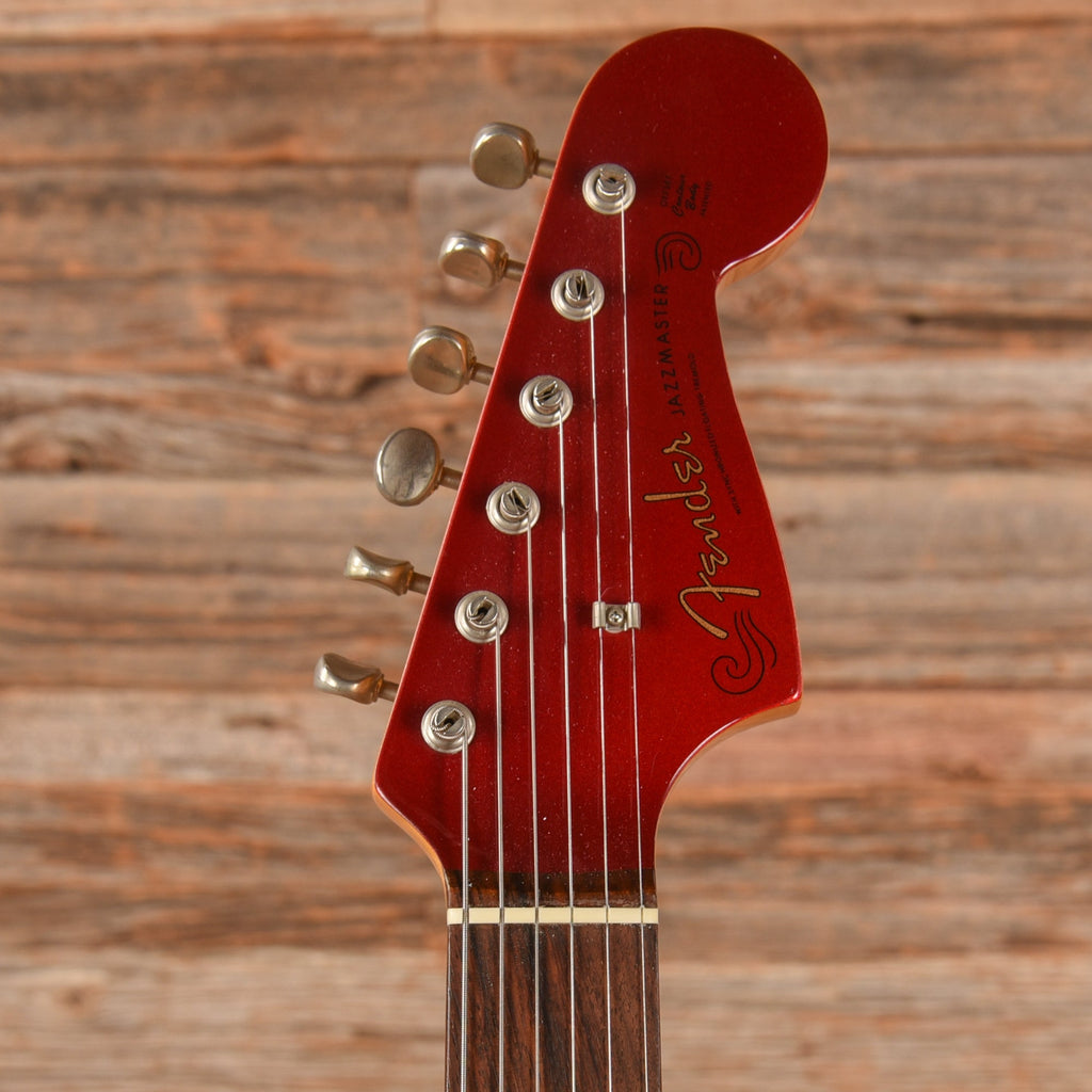Fender JM-66 Jazzmaster Candy Apple Red 1995 - View 6 | MusicMarket