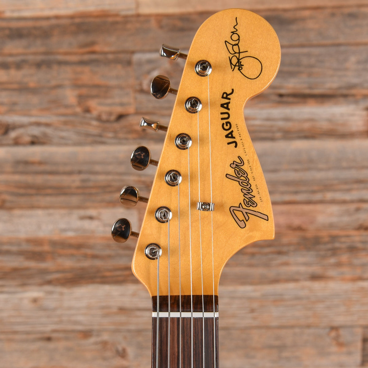 Fender Johnny Marr Signautre Jaguar Knock Out Orange 2023 - View 6 | MusicMarket