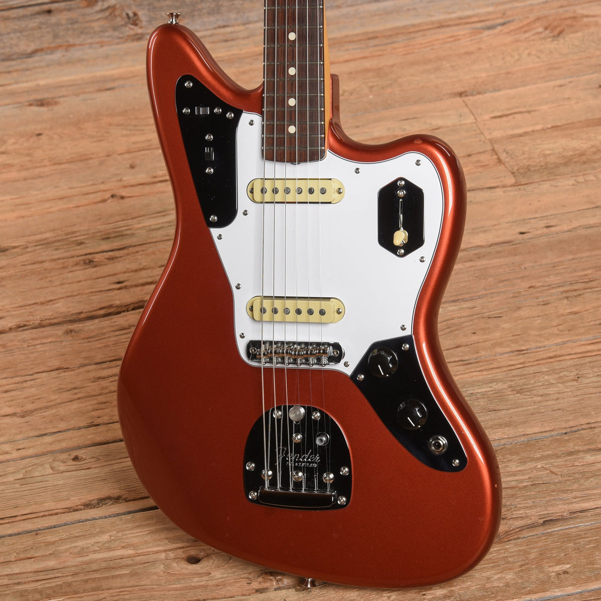 Fender Johnny Marr Signautre Jaguar Knock Out Orange 2023 - View 2 | MusicMarket