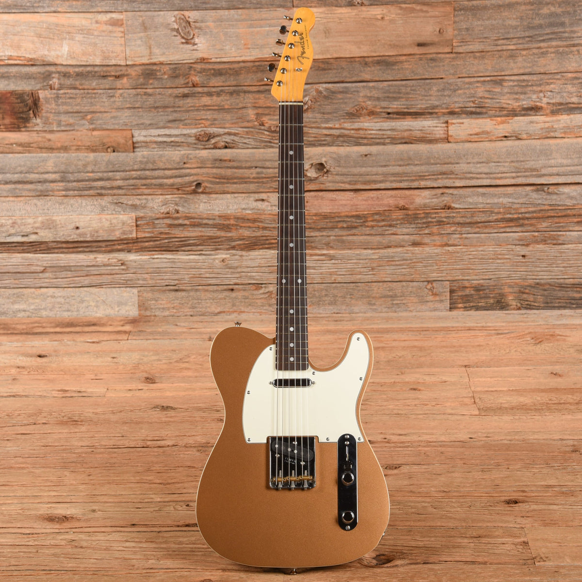 Fender JV Mod '60s Custom Telecaster Firemist Gold 2023 - View 4 | MusicMarket
