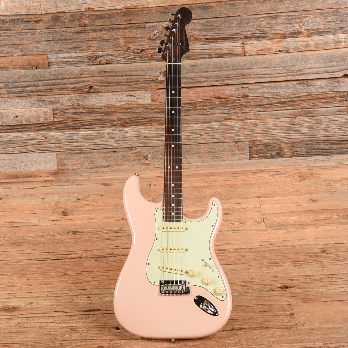 Fender Limited Edition American Professional II Stratocaster w/Rosewood Neck Shell Pink 2021 - View 4 | MusicMarket