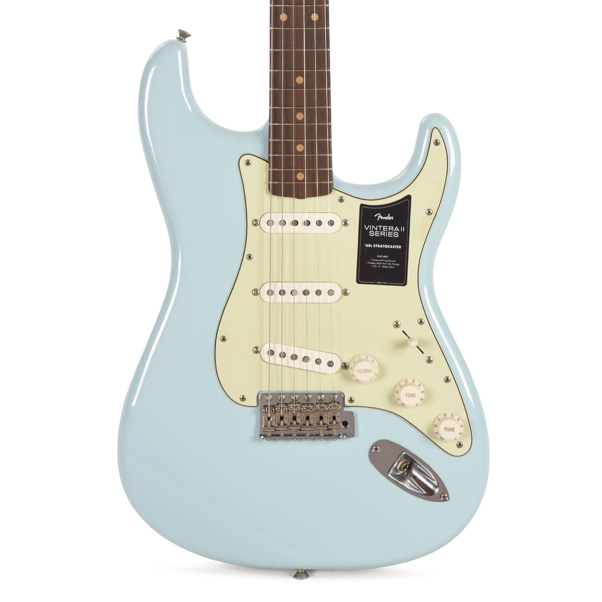 Fender Limited Edition Vintera II Road Worn '60s Stratocaster Sonic Blue - View 2 | MusicMarket