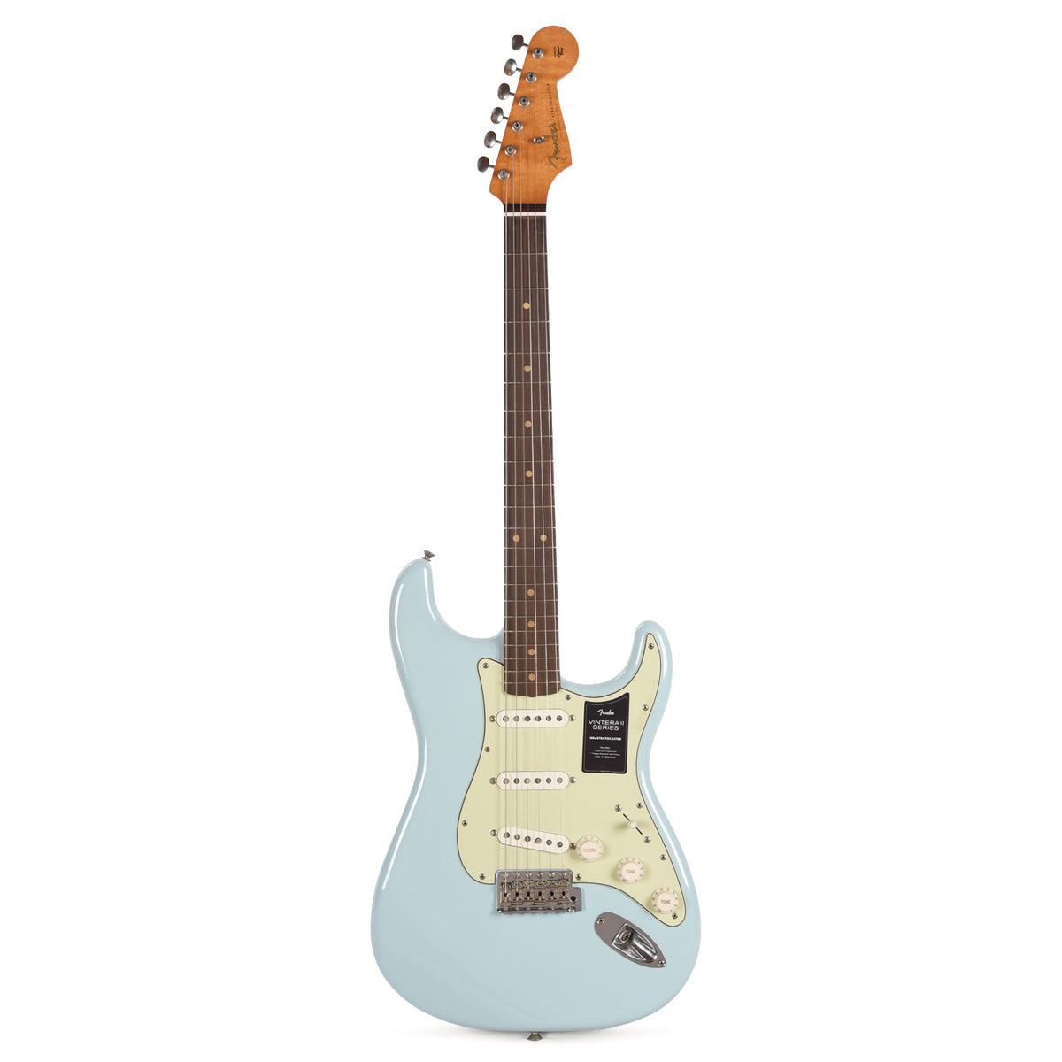 Fender Limited Edition Vintera II Road Worn '60s Stratocaster Sonic Blue - View 4 | MusicMarket