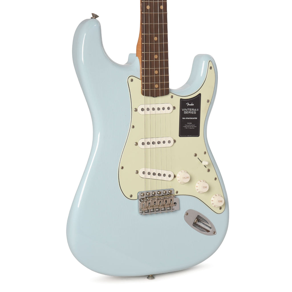 Fender Limited Edition Vintera II Road Worn '60s Stratocaster Sonic Blue - MusicMarket
