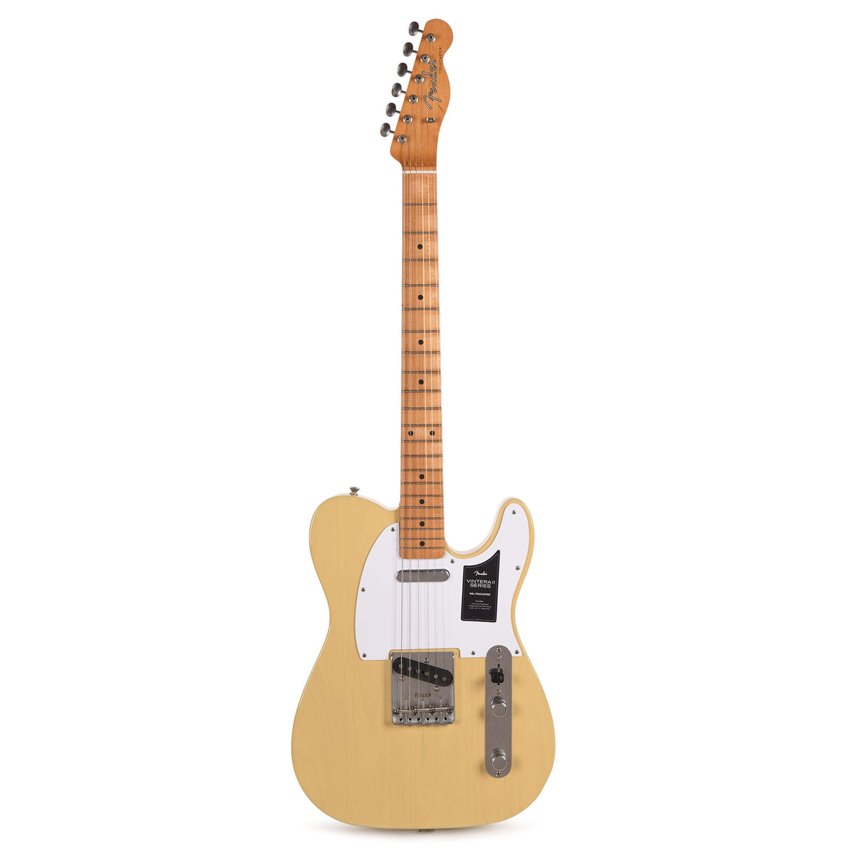 Fender Limited Edition Vintera II Road Worn '60s Telecaster Black Guard Blonde - View 4 | MusicMarket
