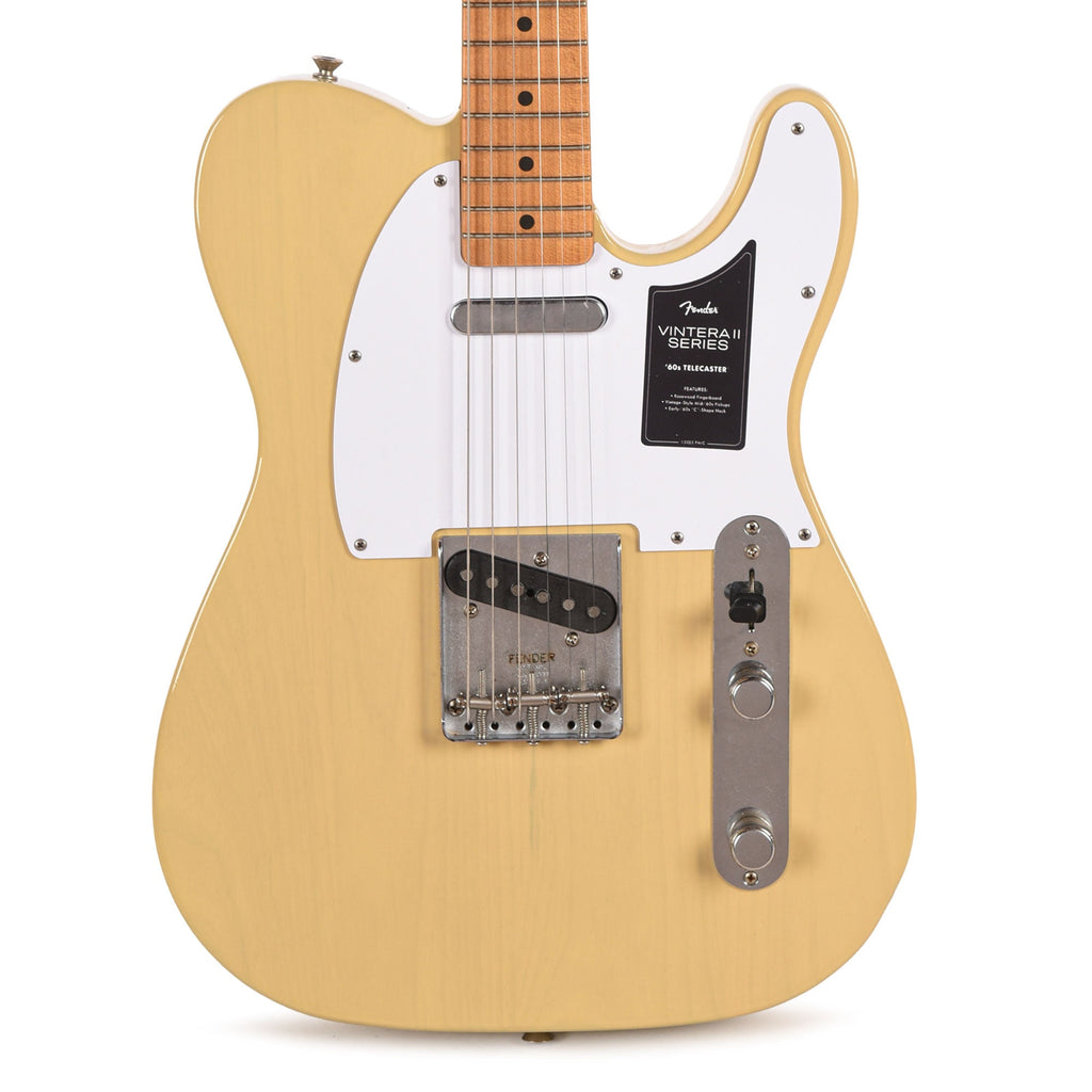 Fender Limited Edition Vintera II Road Worn '60s Telecaster Black Guard Blonde - View 2 | MusicMarket
