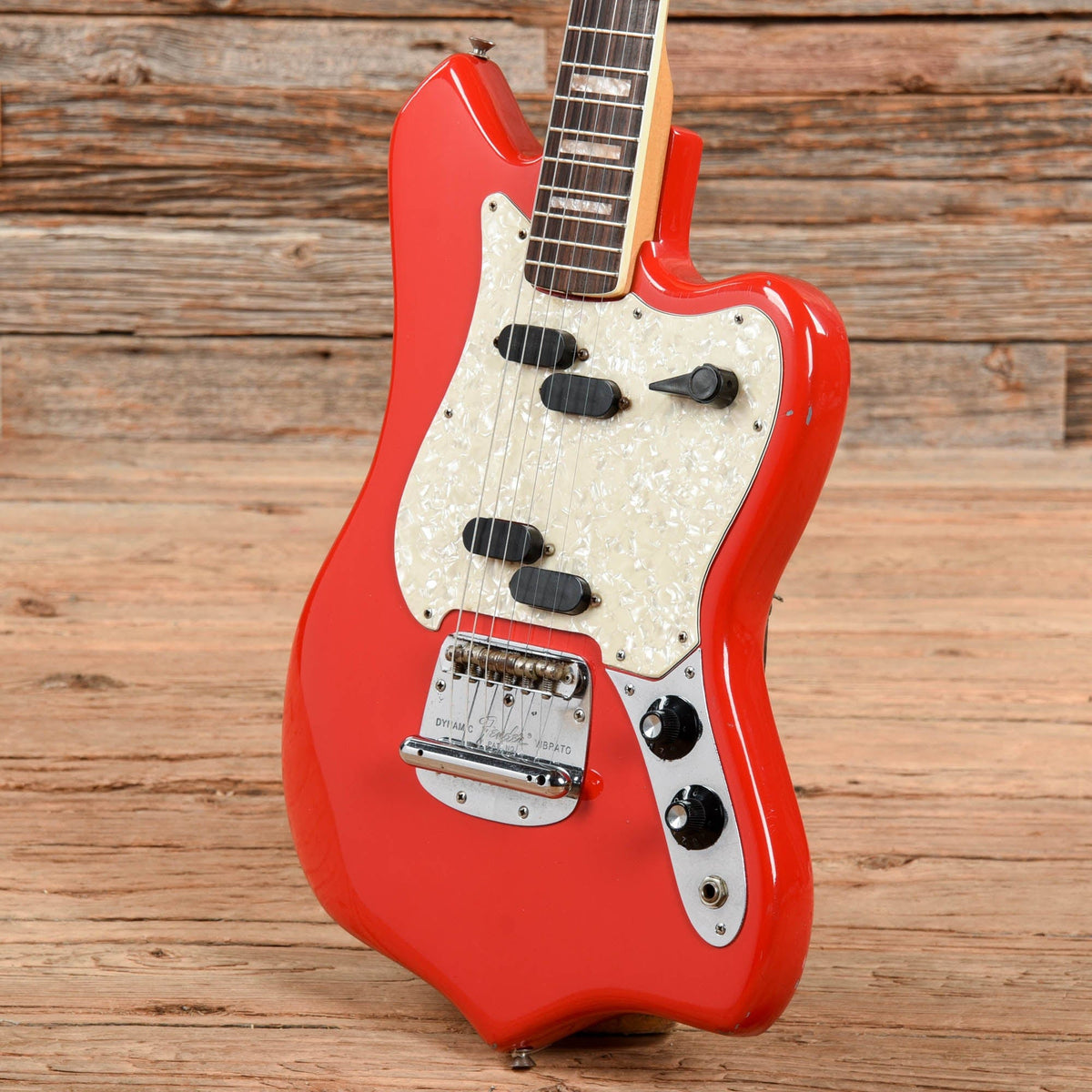 Fender Maverick Fiesta Red 1969 - View 2 | MusicMarket