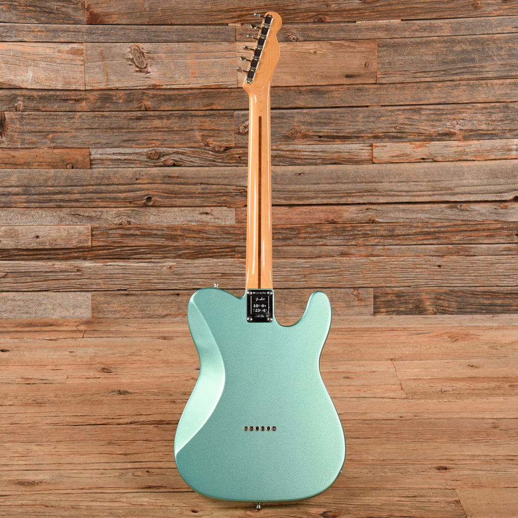 Fender Mod Shop Telecaster Deluxe Mystic Sea Foam Green 2023 LEFTY - View 5 | MusicMarket