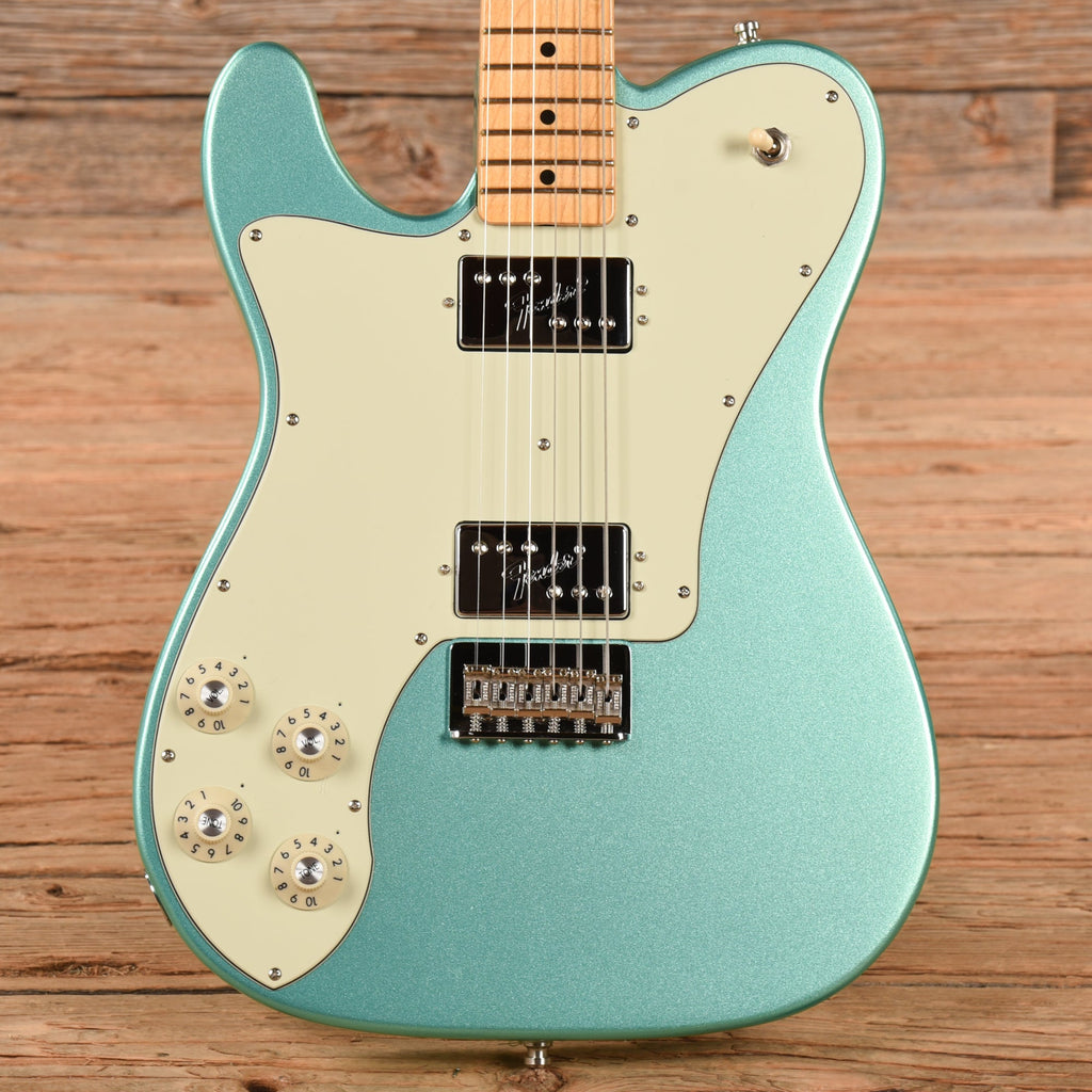 Fender Mod Shop Telecaster Deluxe Mystic Sea Foam Green 2023 LEFTY - MusicMarket