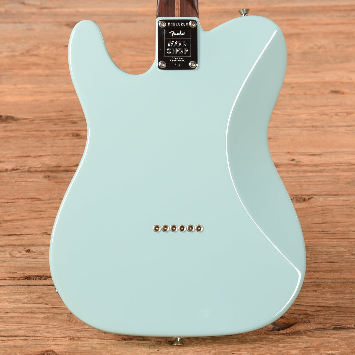 Fender Mod Shop Telecaster Deluxe Sonic Blue 2021 - View 3 | MusicMarket