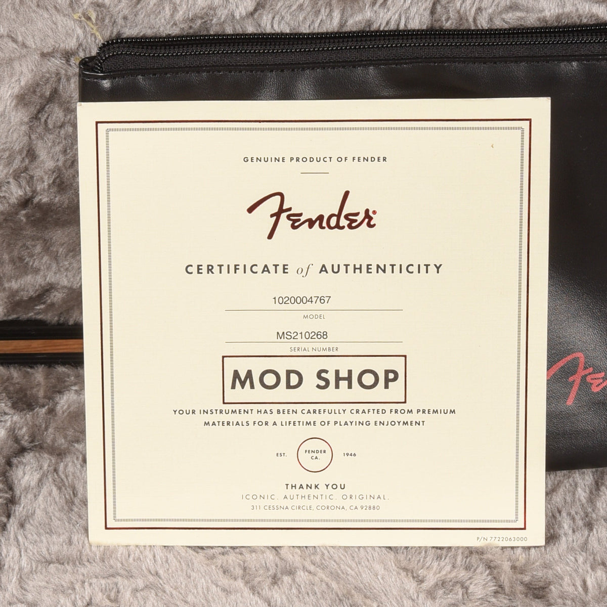Fender Mod Shop Telecaster Deluxe Sonic Blue 2021 - View 10 | MusicMarket