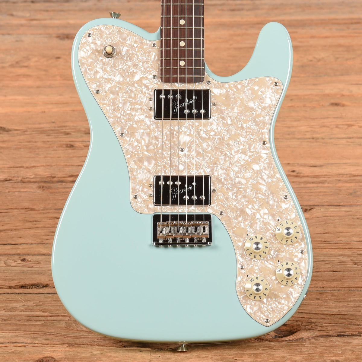 Fender Mod Shop Telecaster Deluxe Sonic Blue 2021 - MusicMarket