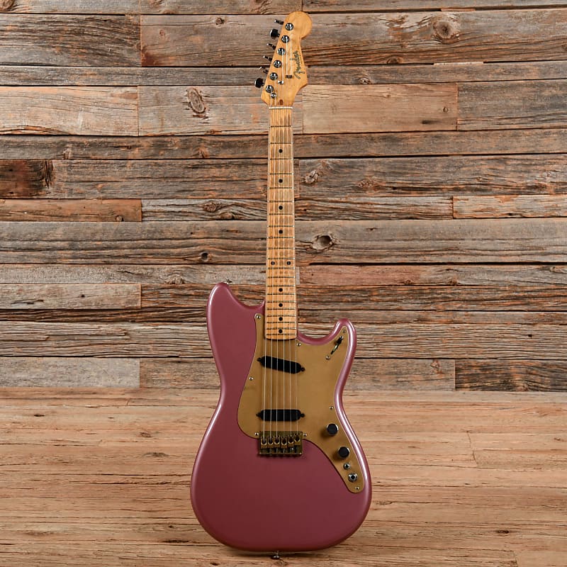 Fender Musicmaster Burgundy Mist Refin 1950s - View 3 | MusicMarket