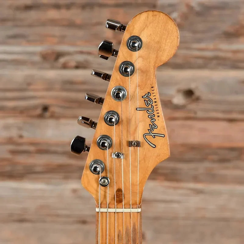 Fender Musicmaster Burgundy Mist Refin 1950s - View 6 | MusicMarket