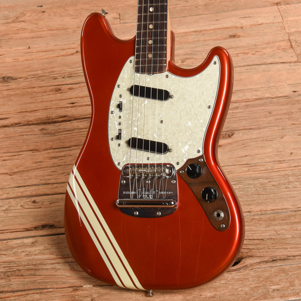 Fender Mustang Competition Red 1970 - View 2 | MusicMarket