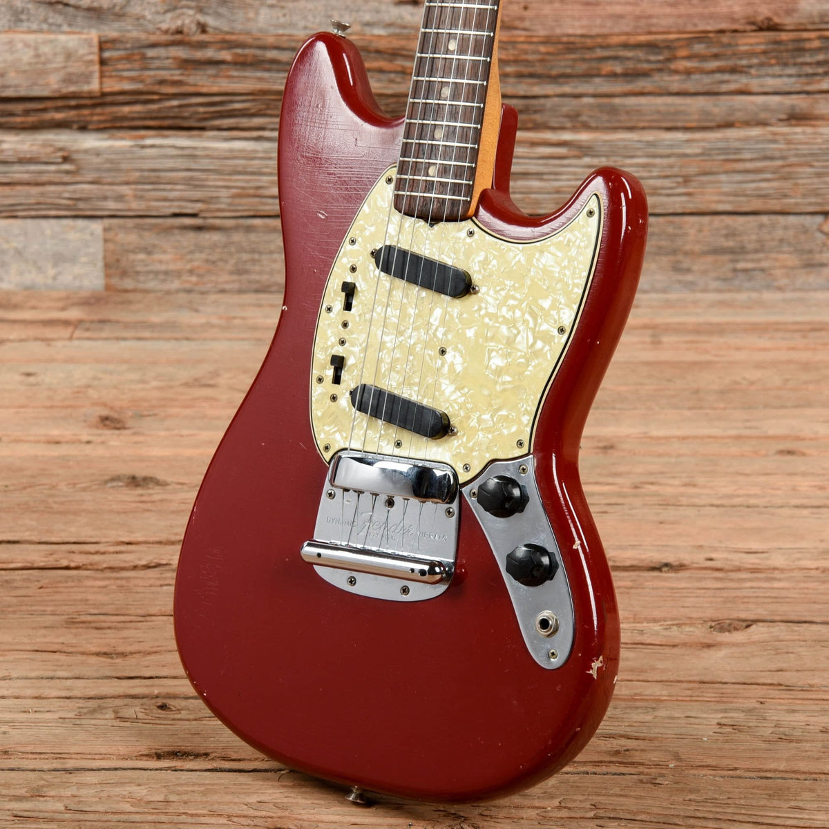 Fender Mustang Dakota Red 1966 - View 2 | MusicMarket
