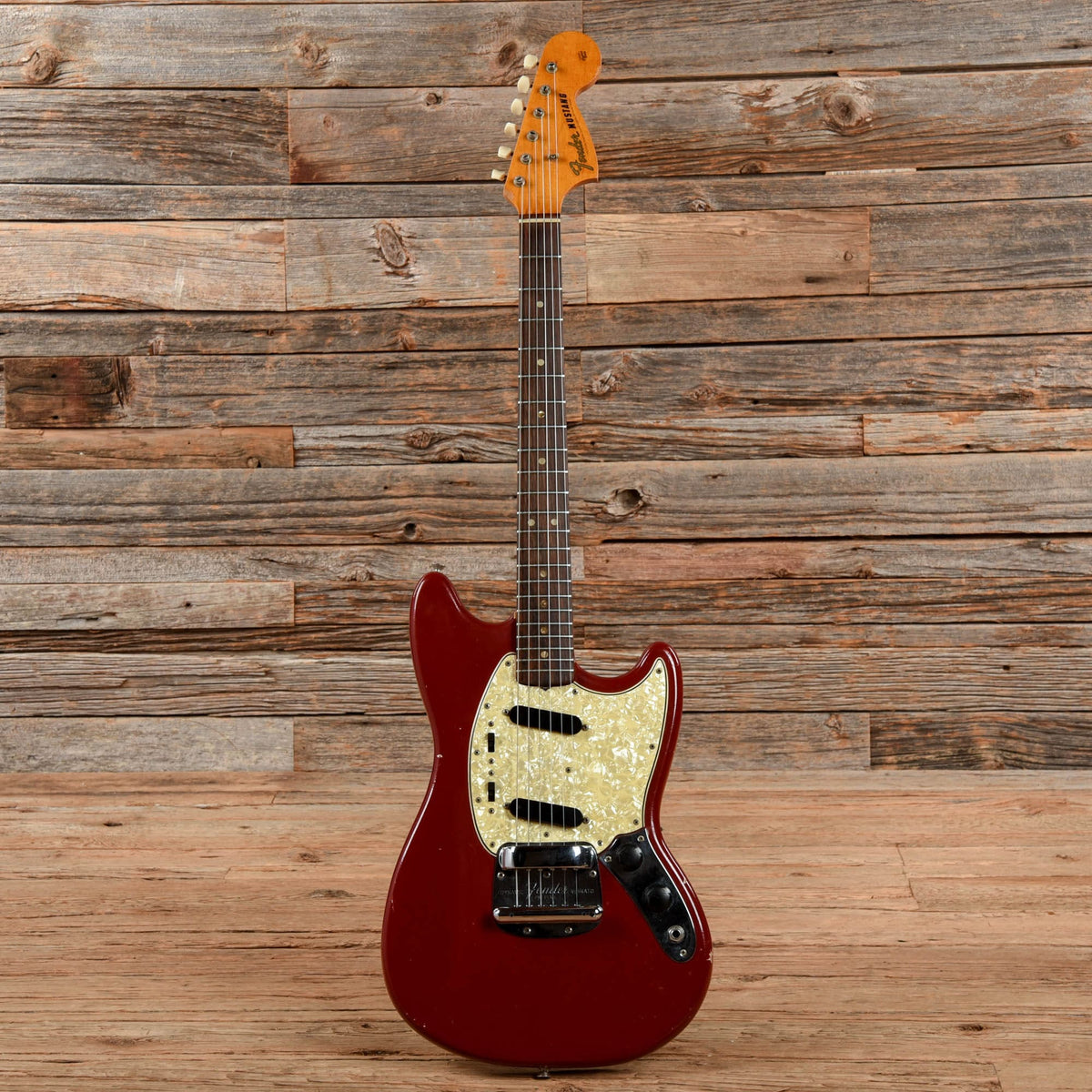 Fender Mustang Dakota Red 1966 - View 4 | MusicMarket